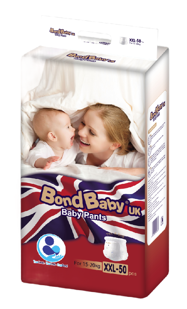 Bondbaby UK Red Baby - Baby Pull-Up Pants XXL